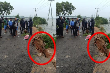 யாழ் - மருதங்கேணி பாலத்தில் கனரக வாகனங்கள் செல்ல தடை