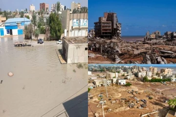 உருக்குலைந்த லிபியா! 20,000 பேர் பலியென அச்சம்