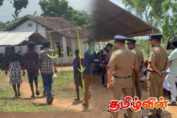 முத்தையன்கட்டில் படுகொலை செய்யப்பட்ட இளைஞனின் இறுதி ஊர்வலத்திற்கு விசேட பாதுகாப்பு