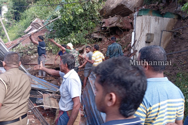 கடுகன்னாவ மண்சரிவு! பலர் வைத்தியசாலையில் அனுமதி | Kadukannawa Landslide One Dead Four Injured