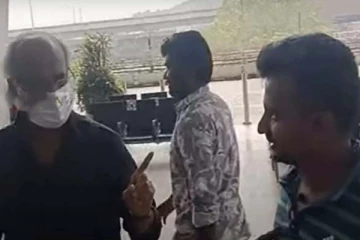 'லவ் யூ தலைவா' என்று கூறிய ரசிகர்: ஒழுங்கா வேலைய பாரு என்ற ரஜினிகாந்த்! வைரல் காட்சி