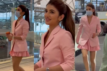 ஸ்ரீலீலா ஏர்போர்ட்டுக்கு எப்படி வந்திருக்கிறார் பாருங்க.. ஷார்ட் உடையில் பார்பி போல வந்த வீடியோ