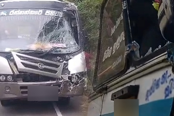 இரு பேருந்துகள் - லொறி மோதியதில் விபத்து.. 20 பேர் படுகாயமென தகவல் | Terrible Accident Pipila Badulla Road Bus Lorry