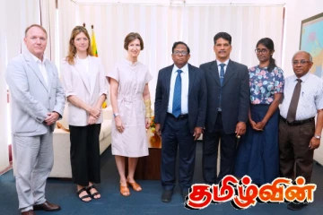 வடக்கு மாகாண ஆளுநருக்கும் சுவிட்சர்லாந்து தூதுவருக்கும் இடையே சந்திப்பு