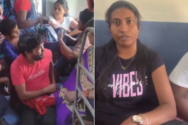 பாத்ரூம் கூட போக முடியல; ரிசர்வ் பெட்டியில் ஓசி பயணம் - வீடியோ வெளியிட்ட பெண்கள்! | Ernakulam To Katpadi Travel In Train Video Viral