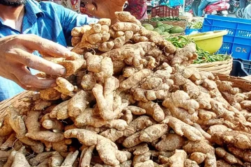 3000 ரூபாயை தாண்டிய இஞ்சி விலை!