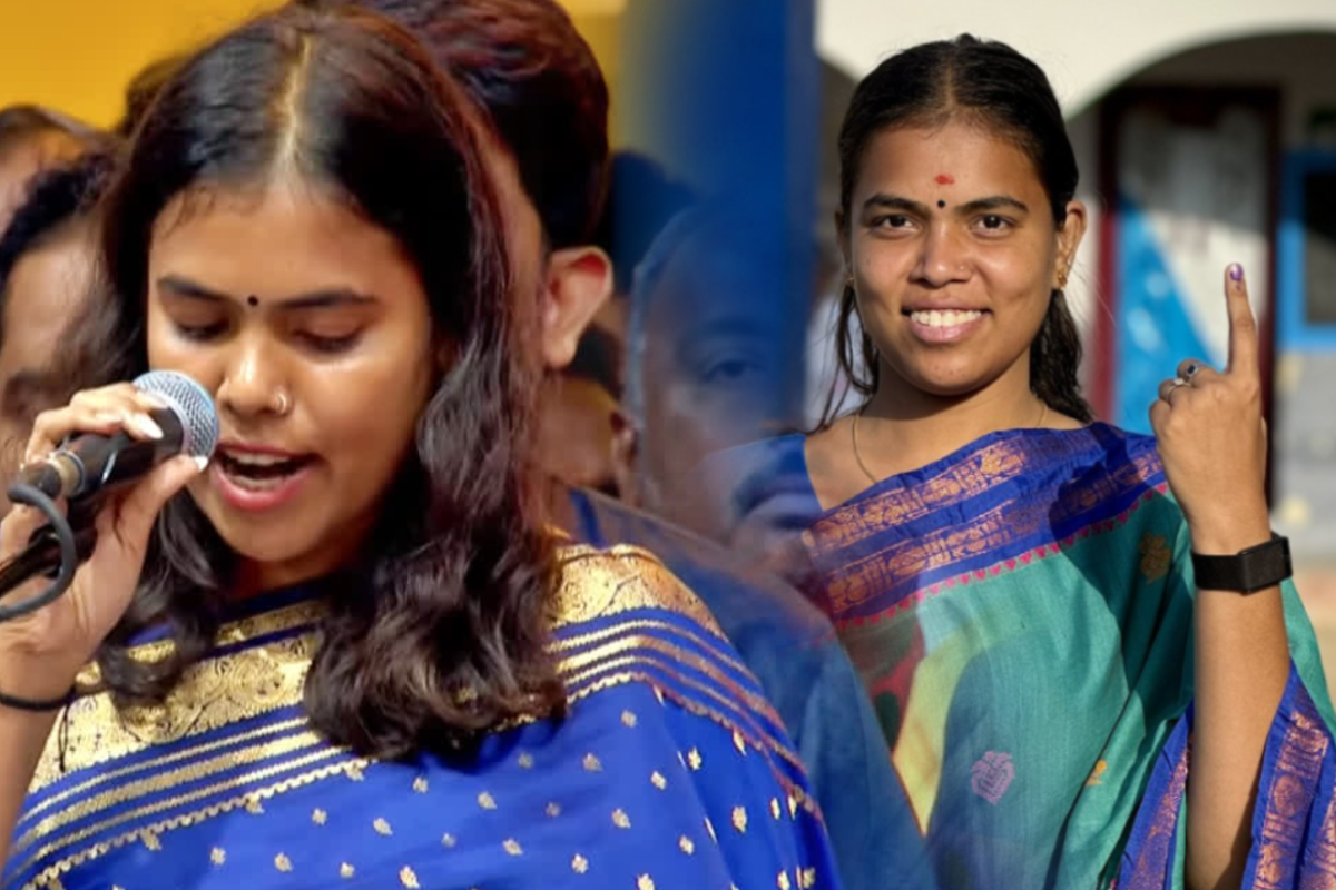 தவெக ஆட்சியின் மிக இளம் வயதான முதல் பெண் அமைச்சர்! | First Female Minister In Tvk Government Tamilnadu தவெக ஆட்சியின் மிக இளம் வயதான முதல் பெண் அமைச்சர்! | First Female Minister In Tvk Government Tamilnadu