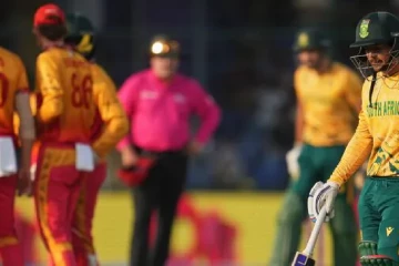 දකුණු අප්‍රිකාවට ලකුණු 154ක ඉලක්කයක්