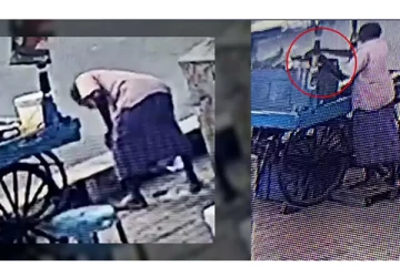 கீழே போட்ட எலும்புத்துண்டுகளை எடுத்து மீண்டும் சூப்பில் போட்ட கடைக்காரர் - வைரலாகும் வீடியோ