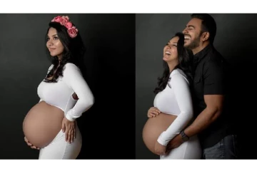 நிறை மாத நிலவே வா வா..நடிகை வித்யா பிரதீப்பின் பேபி பம்ப் புகைப்படங்கள் - வேறலெவல்!