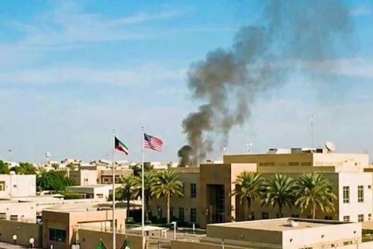 குவைத்தில் அமெரிக்கா தூதரகம் மீது தாக்குதல்: பதற்றம் அதிகரிப்பு | Us Embassy Attacked In Kuwait