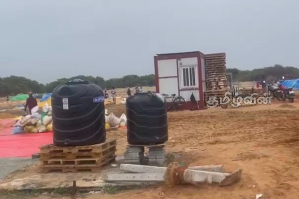 சத்துணவு தயாரிப்பிற்கு உலரவிடப்பட்டுள்ள பழுதடைந்த சோள விதைகள் - எழுந்துள்ள சந்தேகம் | Spoiled Corn Seeds For Nutritious Food Preparation