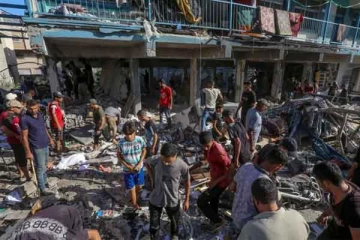 காசாவில் ஐ.நா நடத்தும் பாடசாலை மீது தாக்குதல்: 14 பேர் பலி