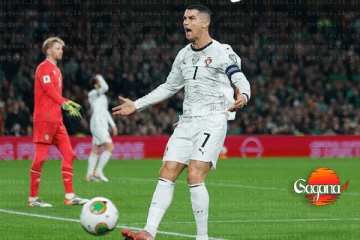 රොනාල්ඩෝට ජාත්‍යන්තර පිටියේ පළමු රතු කාඩ්පත