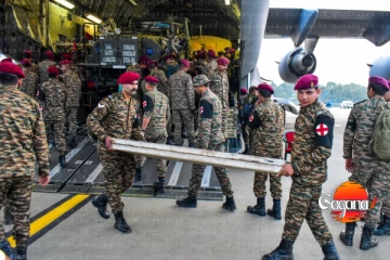 පීඩාවට පත් ලාංකිකයන් සඳහා ඉන්දීය හමුදා වෛද්‍ය කණ්ඩායමක් දිවයිනට [PHOTOS]