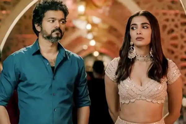 விஜய்க்கு முத்தம் கொடுத்த பூஜா ஹெக்டே - வைரலாகும் வீடியோ - வாய் பிளந்த ரசிகர்கள் - தமிழ்நாடு