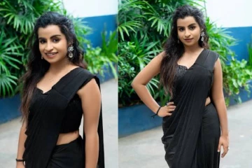 அட நம்ம சிவாங்கியா இது.. கருப்பு நிற சேலையில் கலக்கல் ஸ்டில்ஸ்