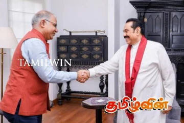 இந்திய உயர்ஸ்தானிகர் மகிந்தவுடன் சந்திப்பு