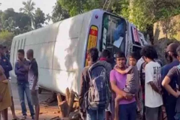 பேருந்து விபத்தில் சாரதி பலி ; விசாரணை தீவிரம்