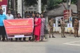 யாழில் வடக்கு மாகாண வேலையில்லா பட்டதாரிகள் கவனயீர்ப்பு போராட்டம்