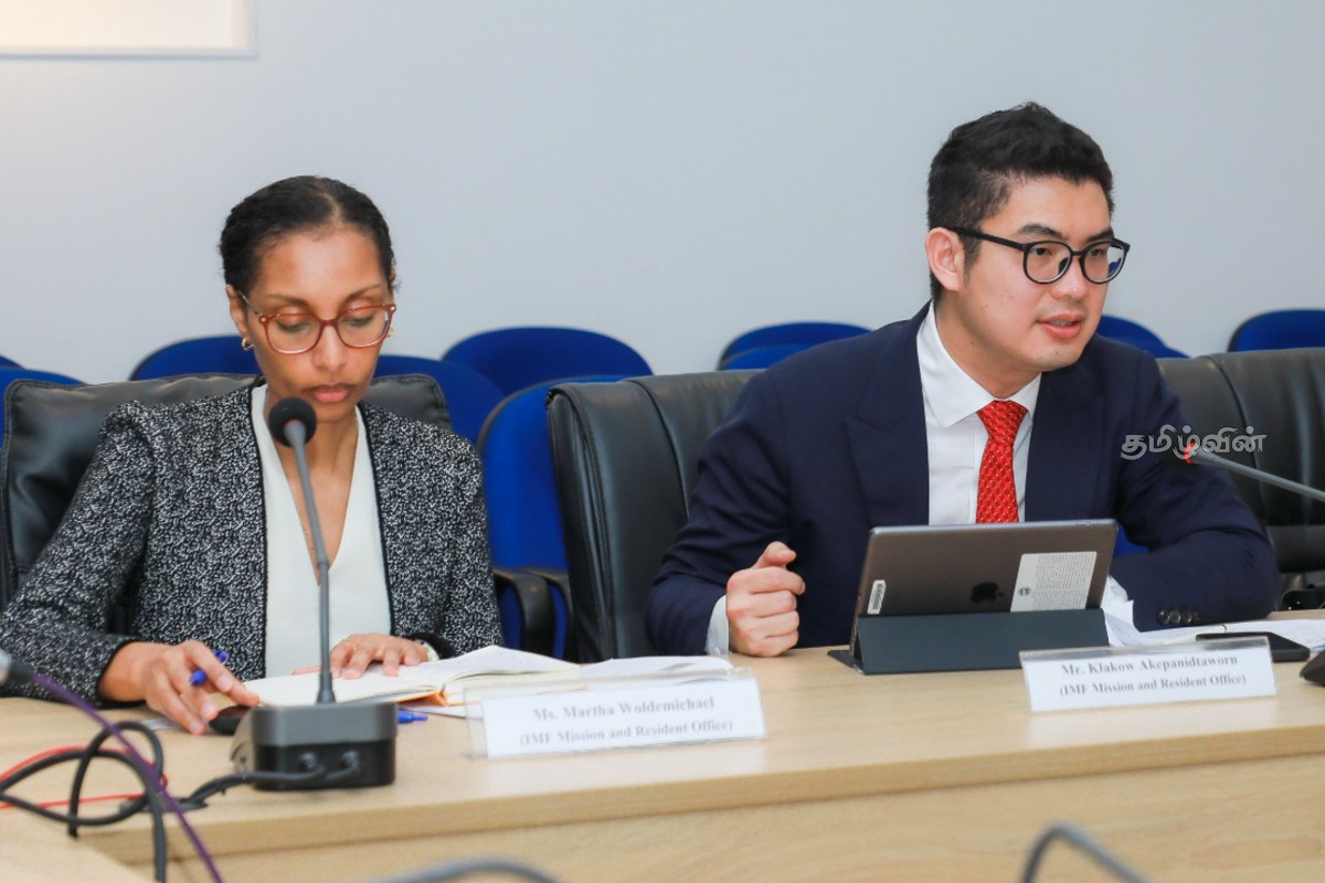 அமைச்சர் சுனில் ஹந்துனெத்தியுடன் சர்வதேச நாணய நிதியக் குழு சந்திப்பு | Imf Team Meets With Minister Sunil Handunethi