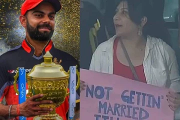 ஒரு கப் அடிச்சு , இந்த அம்மாவுக்கு கல்யாணம் பண்ணி வைங்க டா!! RCBயால் இப்படியொரு முடிவெடுத்த பெண்