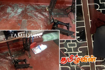 யாழில் இனம் தெரியாத நபர்களால் வீடொன்று மீது தாக்குதல்