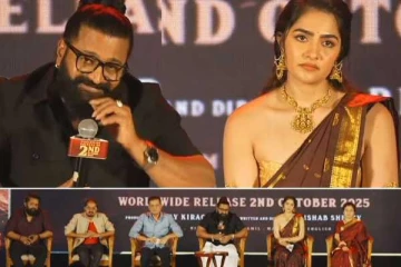 காந்தாரா படம் பார்க்க அசைவம் சாப்பிட்டு வரக்கூடாதா!! விளக்கமளித்த நடிகர் ரிஷப் ஷெட்டி..