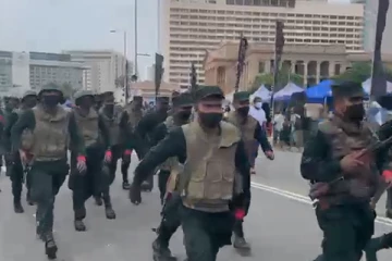 காலிமுகத்திடல் தாக்குதலுக்கு உயர்மட்டமே இடமளித்தது- நாடாளுமன்றில் விமல் வீரவன்ச