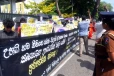 ඉල්ලීම් කිහිපයක් මුල් කරගනිමින් අන්තරේ දැවැන්ත විරෝධතාවක්