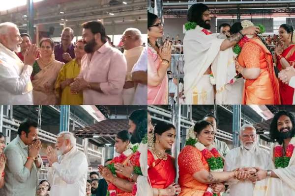 நடிகர் சுரேஷ் கோபி மகளின் திருமணம் - பிரதமர் மோடி முதல் சூப்பர்ஸ்டார் வரை.. - தமிழ்நாடு