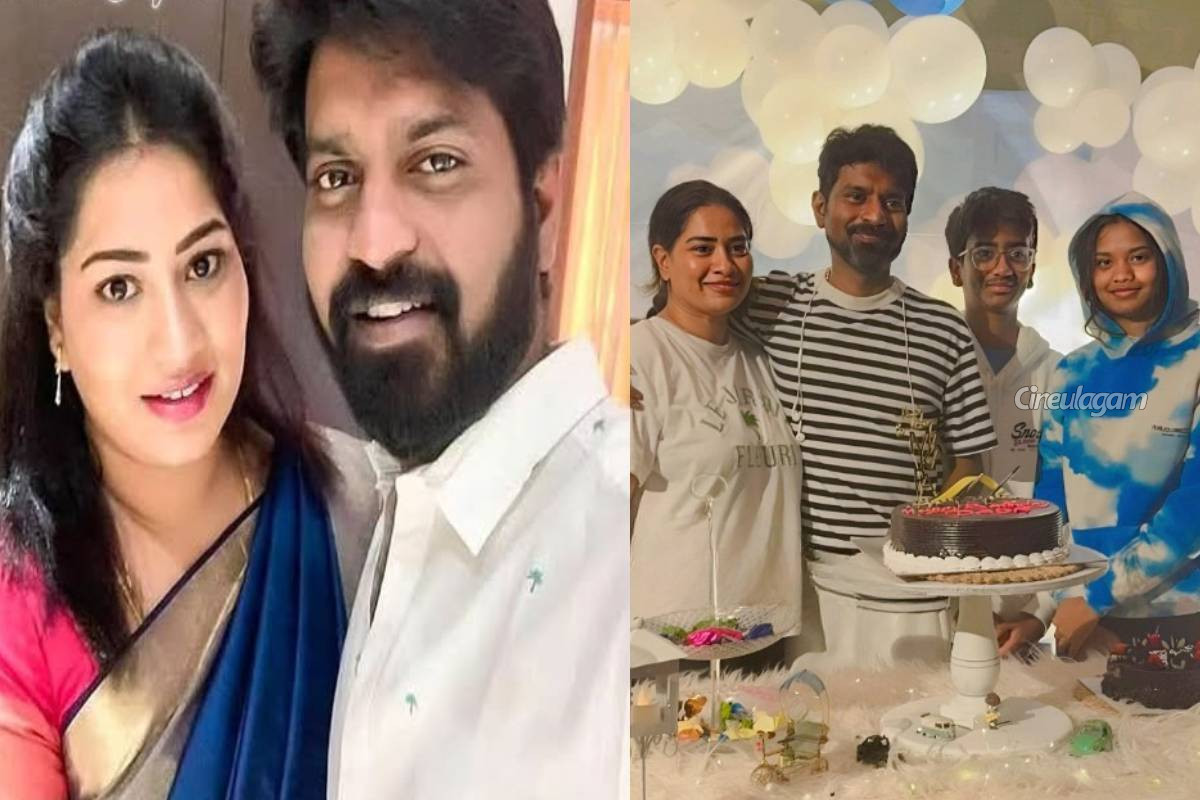 தனது திருமண நாளை கோலாகலமாக கொண்டாடிய மாகாபா ஆனந்த்... ஒன்றுகூடிய சின்னத்திரை, போட்டோ | Makapa Anand Celebrates His Wedding Anniversary