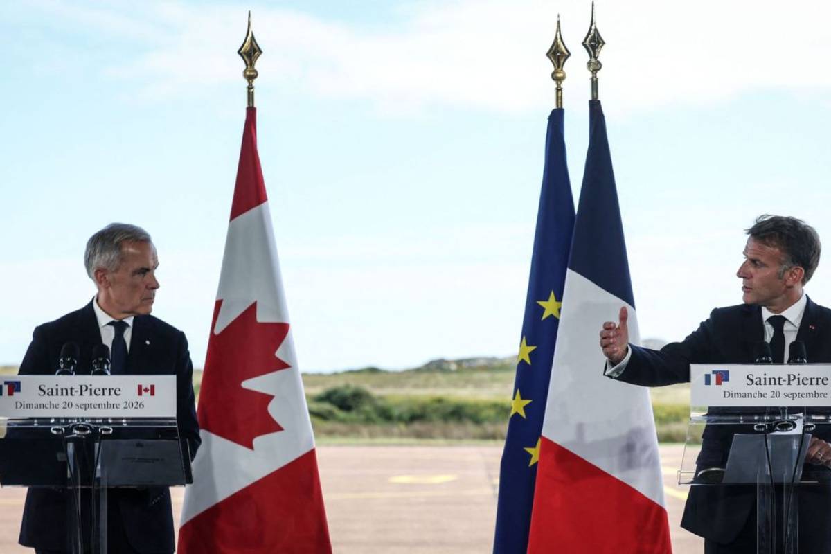 தொல்லை கொடுக்கும் ட்ரம்ப்... பிரான்சுடன் நெருக்கம் காட்டும் கனடா | Canada France To Closer Ties In Defense Economy தொல்லை கொடுக்கும் ட்ரம்ப்... பிரான்சுடன் நெருக்கம் காட்டும் கனடா | Canada France To Closer Ties In Defense Economy