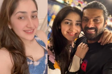 ஆர்யா மனைவி நடிக சாயிஷாவா இது!! இதுவரை யாரும் பார்க்காத புகைப்படமா இருக்கே...