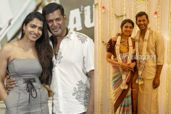 முத்தக் காட்சிகளில் இனி நடிக்க மாட்டேன்.. நிச்சயத்துக்கு பின் விஷால் எடுத்த அதிர்ச்சி முடிவு | Vishal Going To Stop Acting In Kiss Scenes