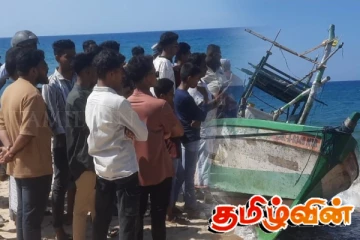 காத்தான்குடி கடல் பிரதேசத்தில் கடுமையான கடல் கொந்தளிப்பு