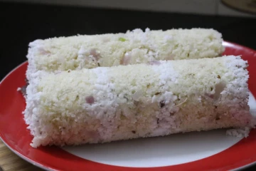 ගෙදර වත්තෙන් හොයා ගන්න මඤ්ඤොක්කා වලින් රසම රස පිට්ටු හදමු...