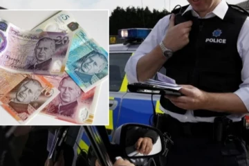 பிரித்தானியாவில் வாகனம் இல்லாதவரிடம் 400 பவுண்ட் அபராதம்