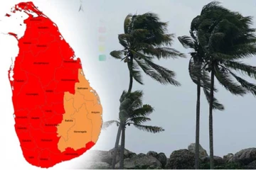 இலங்கையின் சில பகுதிகளில் இடைக்கிடையே மழைவீழ்ச்சி பதிவாகும் சாத்தியம்