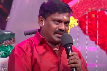 நிகழ்ச்சியில் கண்கலங்கிய வேல்முருகன்.. வெளிவந்த வீடியோ