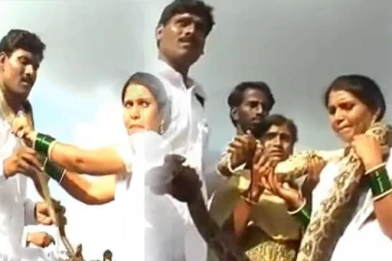 மாலைகளுக்கு பதில் மலைப்பாம்புகளை மாற்றிக்கொண்ட மணமக்கள்; வைரலாகும் புகைப்படம்