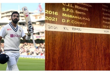 லார்ட்ஸில் சதமடித்த கே.எல்.ராகுலுக்கு கொடுக்கப்பட்ட கவுரம்! பலகையில் எழுதப்பட்ட பெயர்: வெளிய்டான வீடியோ