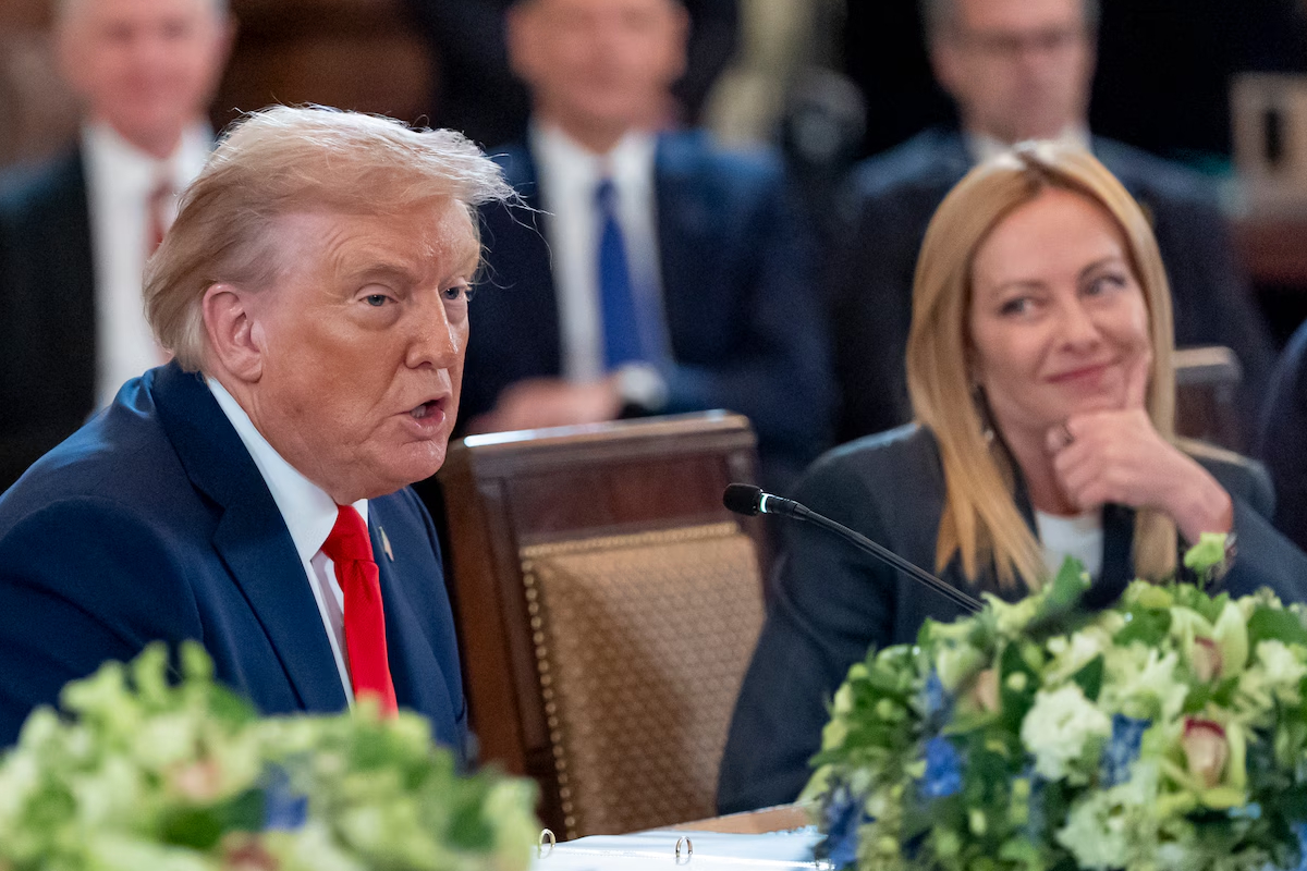 டிரம்பை கண்டித்த இத்தாலி பிரதமர்; ஈரான் கிண்டல்! | Italian Prime Minister Condemns Trump Iran Mocks டிரம்பை கண்டித்த இத்தாலி பிரதமர்; ஈரான் கிண்டல்! | Italian Prime Minister Condemns Trump Iran Mocks