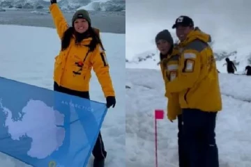 பென்குயின் செய்த செயல்; வெட்கத்தில் திகைத்த ஜோடி - லைக்ஸை அள்ளிய வீடியோ!