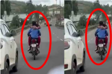 தெருவில் இளம் ஜோடியின் மோசமான செயல்; காறி உமிழும் நெட்டிசனகள்