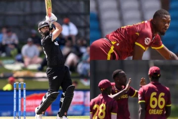 ரன் வேட்டையாடிய டேர்ல் மிட்செல்: அடிகொடுத்த சீல்ஸ்..மேற்கிந்திய தீவுகளுக்கு 270 இலக்கு