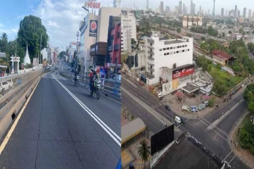 வெறிச்சோடிய கொழும்பு வீதிகள்