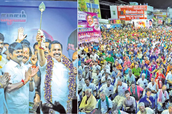 அதிமுகவின் திட்டங்களை நிறுத்திய திமுக; வருகிற தேர்தலில் விடிவு பிறக்கும் - எடப்பாடி பழனிசாமி! - தமிழ்நாடு