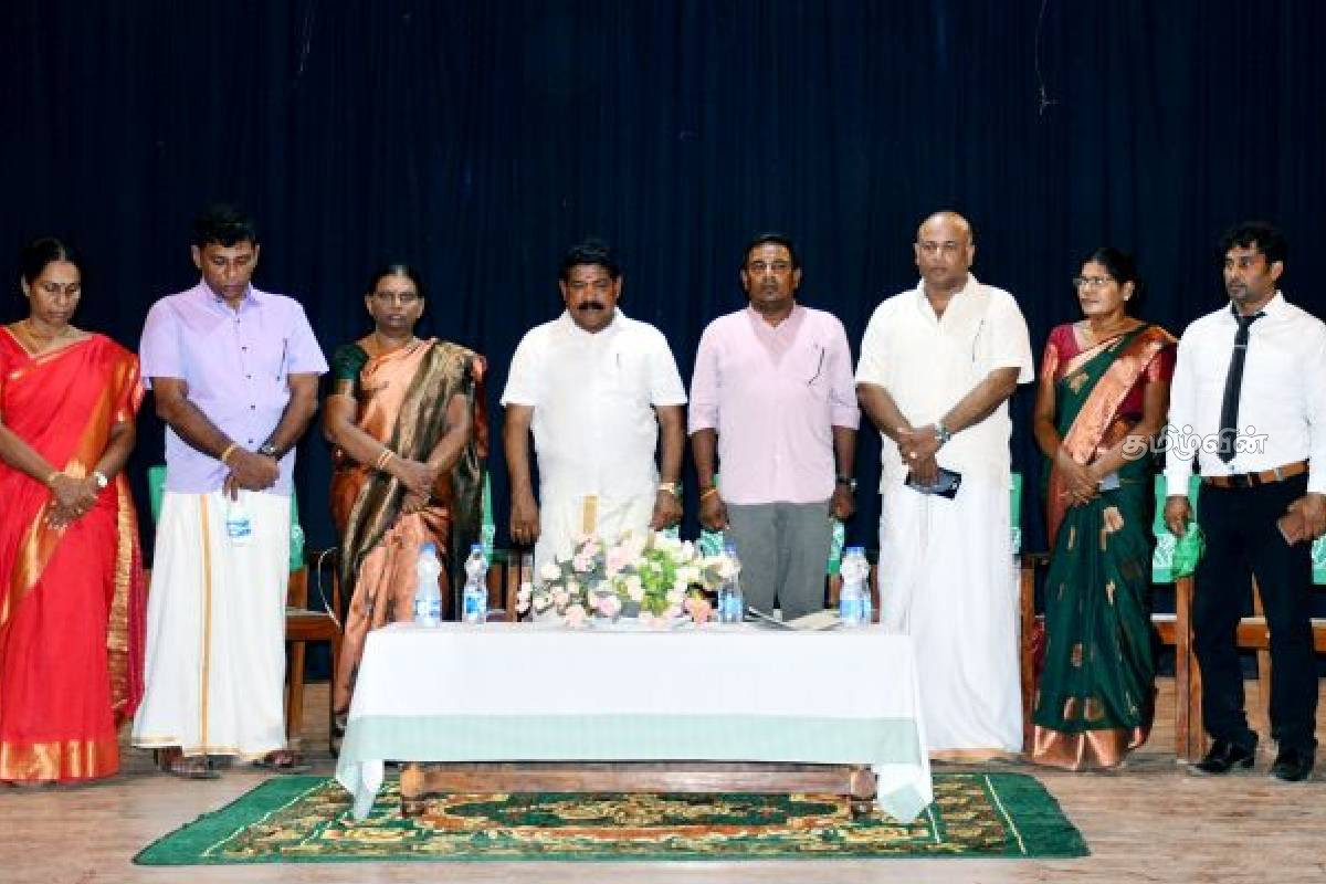 எமது அரசாங்கம் கல்வித் துறை மேம்பாட்டிற்கு முன்னுரிமை அளிக்கிறது - அமைச்சர் இராமலிங்கம் சந்திரசேகர் | Govt Prioritizes Education Minister எமது அரசாங்கம் கல்வித் துறை மேம்பாட்டிற்கு முன்னுரிமை அளிக்கிறது - அமைச்சர் இராமலிங்கம் சந்திரசேகர் | Govt Prioritizes Education Minister