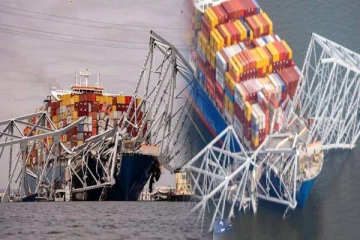 அமெரிக்க பால்டிமோரில் விபத்தில் சிக்கிய கப்பலுக்குள் 50 நாளாக தவிக்கும் பணியாளர்கள்